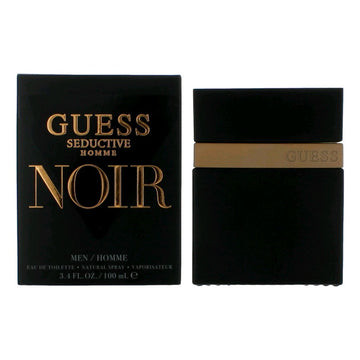 Guess Seductive Noir, 3.4 oz EDT Spray for Men