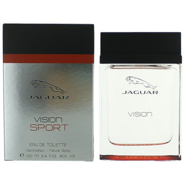 Jaguar Vision Sport, 3.4 oz EDT Spray for Men