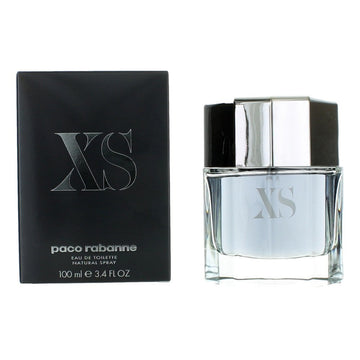 XS Grey, 3.4 oz EDT Spray for Men