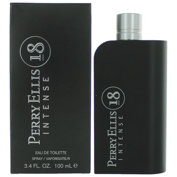 Perry Ellis 18 Intense, 3.4 oz EDT Spray for Men