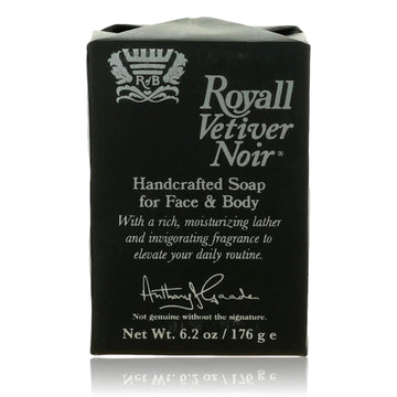 Royall Vetiver Noir, 6.2 oz Bar Soap for Men
