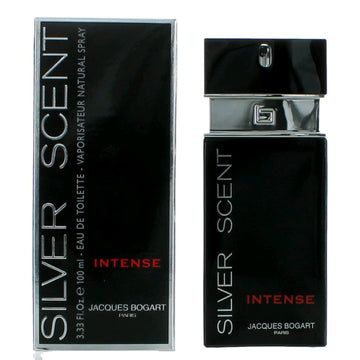Silver Scent Intense, 3.4 oz EDT Spray for Men
