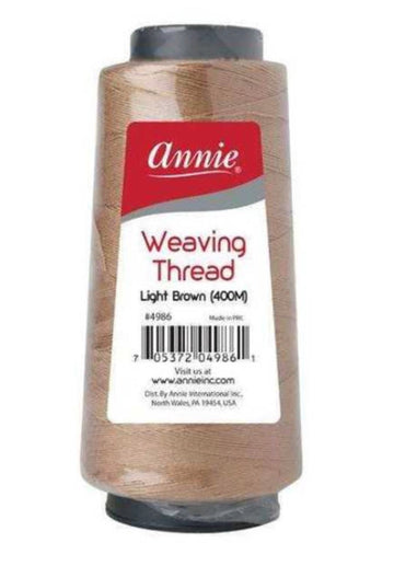 Annie Weaving Thread, Light Brown 400m