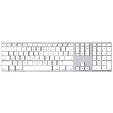 Apple Aluminum Keyboard with Numeric Keypad (Refurbished)