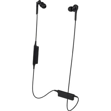 ATH-CKS550XBT Solid Bass Dynamic Bluetooth Wireless In-Ear Headphones with Mic