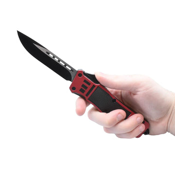 2-Pack: Automatic OTF Knife with Belt Clip