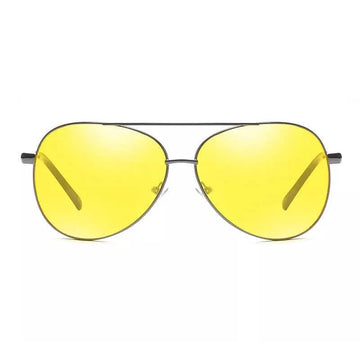 Aviator Tac Night Vision Glasses Polarized Sunglasses Anti Glare Driving Goggles
