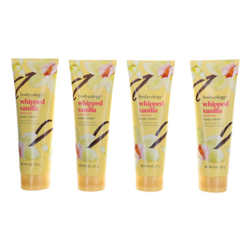 Whipped Vanilla, Pack 4 of 8oz each Moisturizing Body Cream women