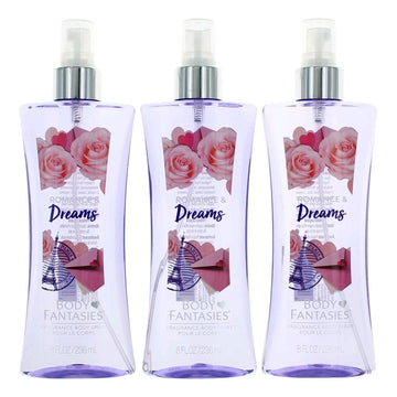 Romance & Dreams by Body Fantasies, 3 Pack 8oz Fragrance Body Spray women