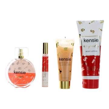 Kensie So Pretty, 4 Piece Gift Set for Women