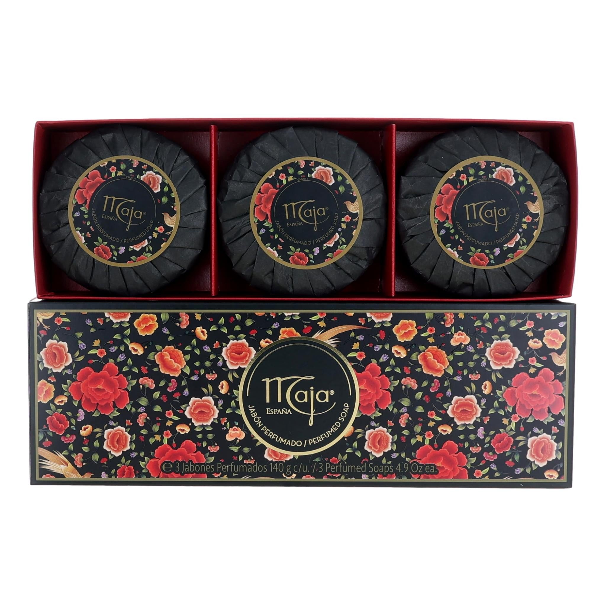 Maja, 3 Maja Soaps 4.9 oz Each for Women in Gift Box