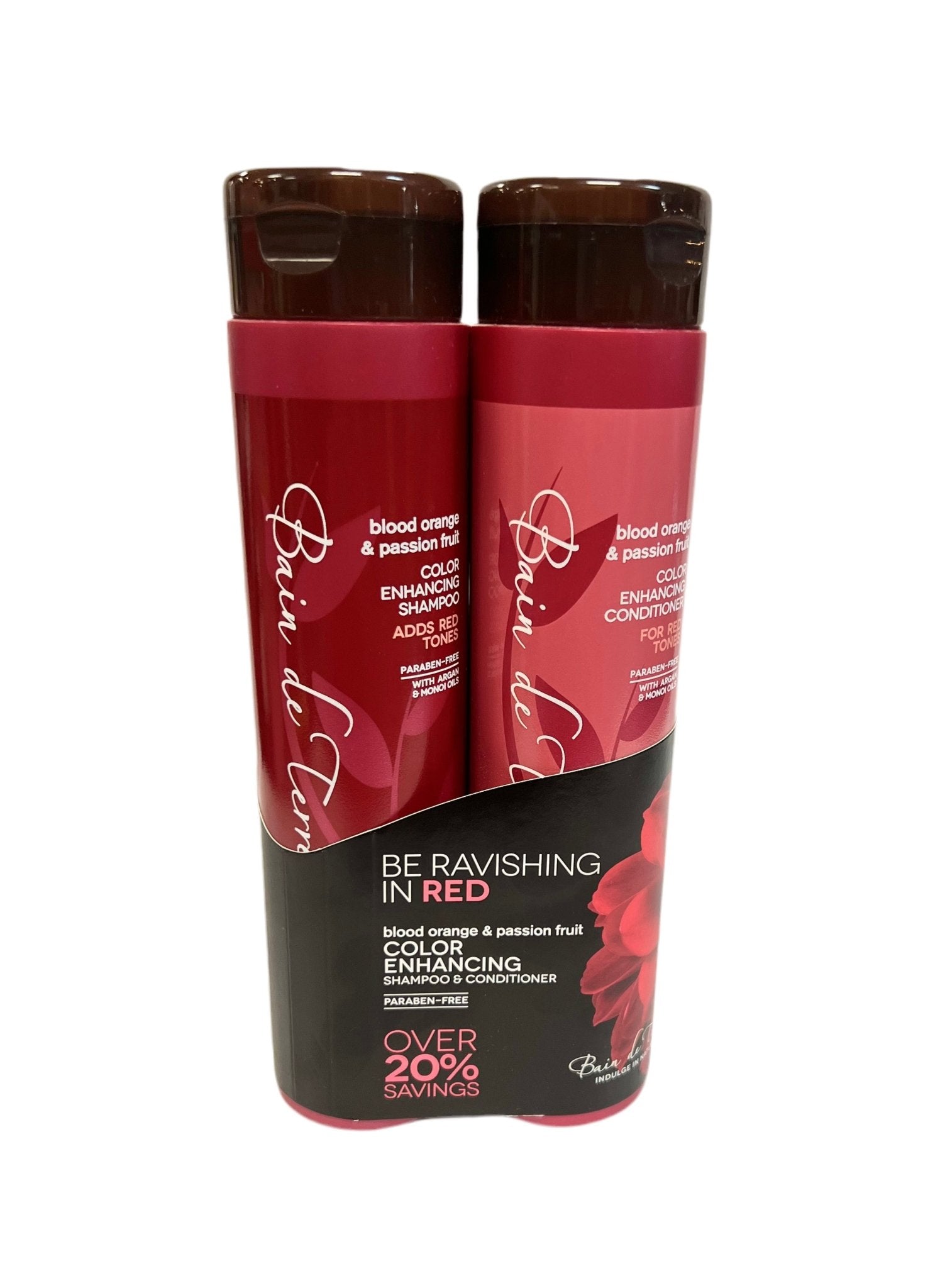 Bain De Terre Blood Orange & Passion Fruit Color Enhancing Sham & Conditioner