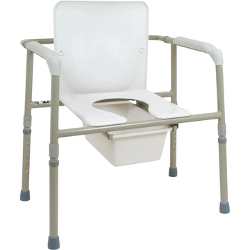 Bariatric 3-in-1 Commode Chair
