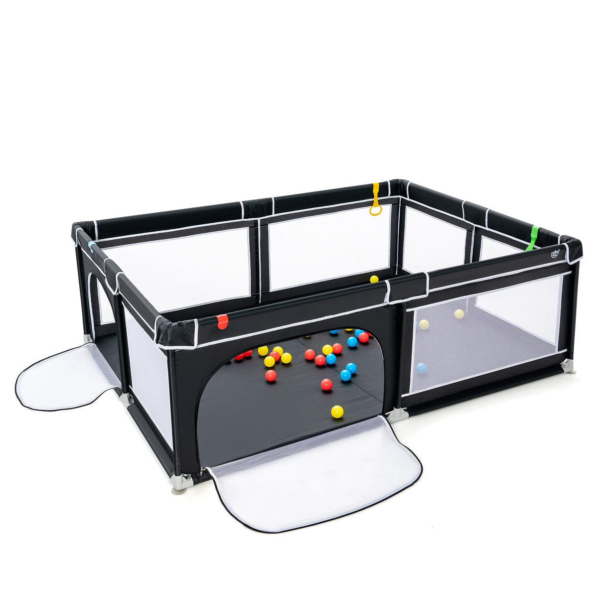 Extra-Large Safety Baby Fence with 50 Ocean Balls