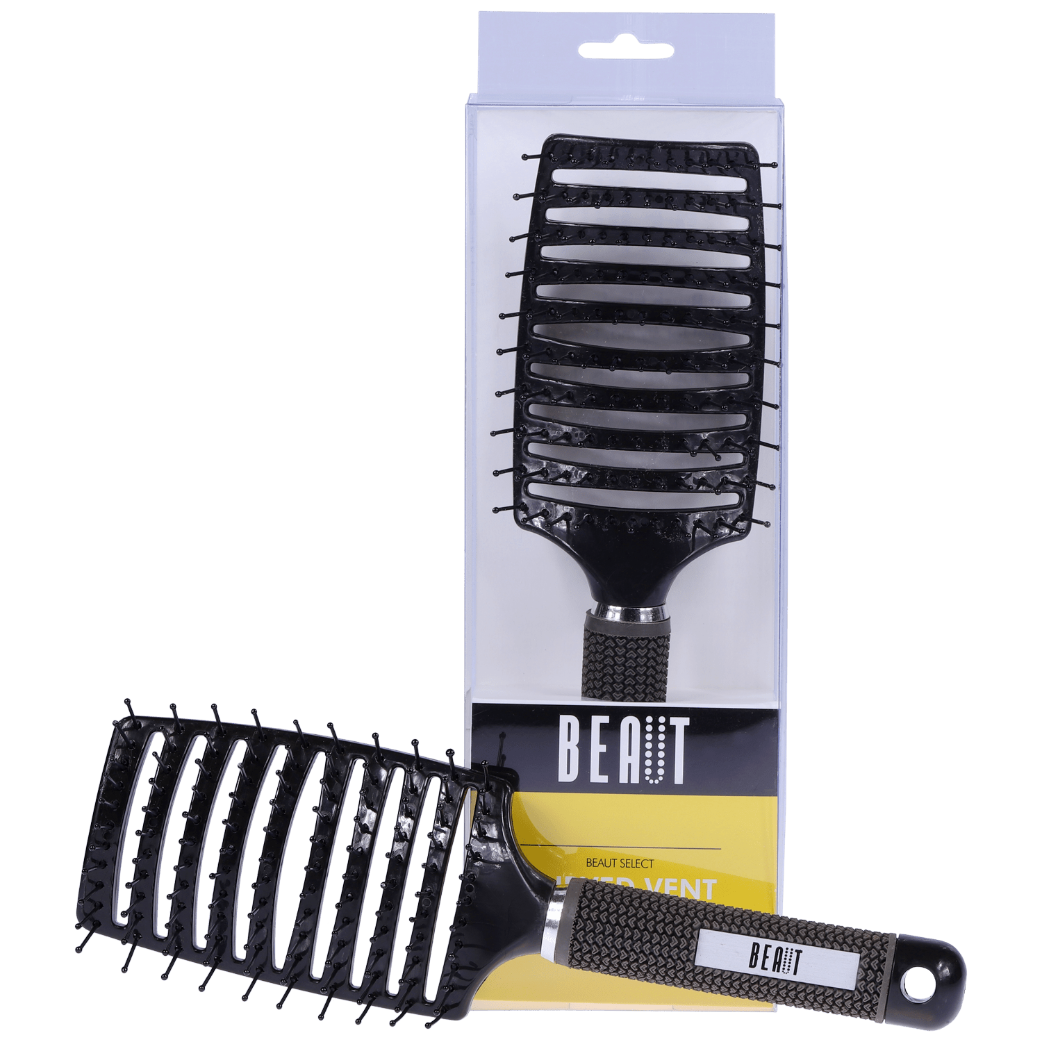 BEAUT SELECT CURVED VENT BRUSH/STYLING BRUSH