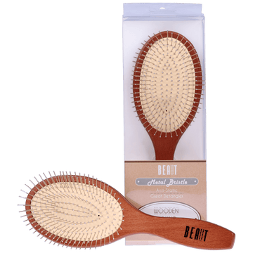 BEAUT WOODEN CUSHION BRUSH