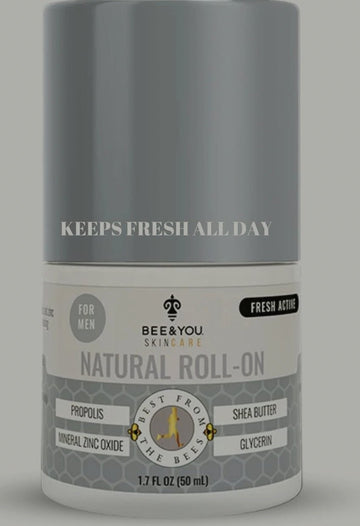 Bee & You 1.7 oz Roll on Deodorant for Men