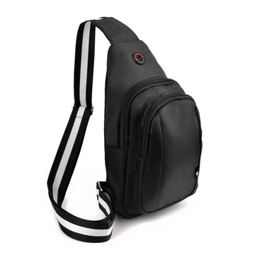 Black Crossbody Shoulder Sling Bag