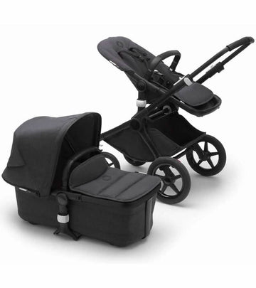 Bugaboo Fox2 Complete Stroller - Black/Mineral Washed Black (Refurbished)