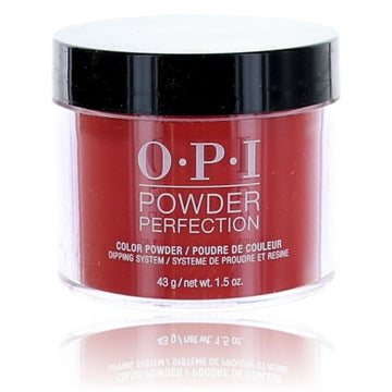 OPI Powder Perfection, 1.5 oz Color Dip Powder- Big Apple Red