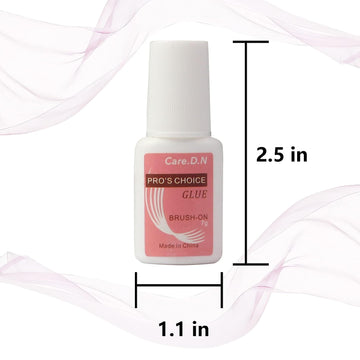 Care.D.N Glue on Nails, Brush on Nail Glue