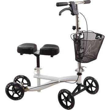 ROSCOE KSW Knee Scooter Walker - White