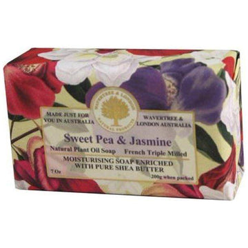 Wavertree & London Sweet Pea & Jasmine Soap 7 Oz