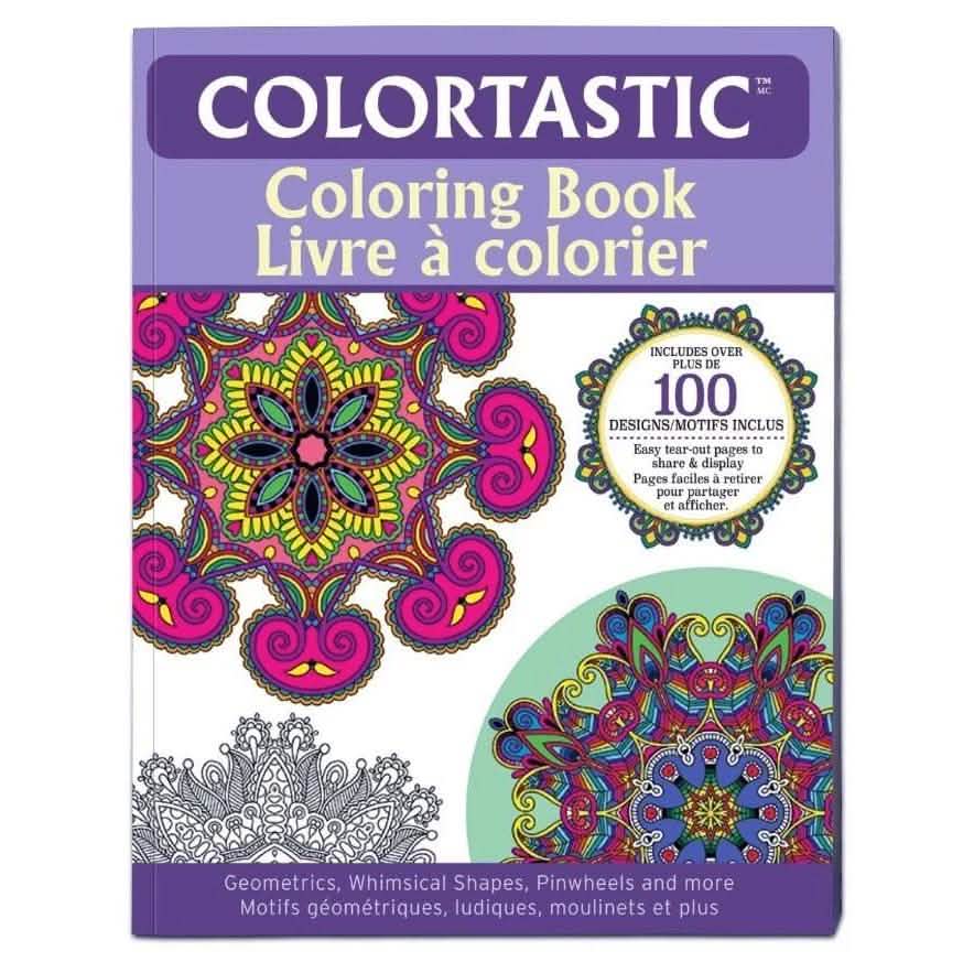 Colortastic Coloring Book for Grown Ups and Adults