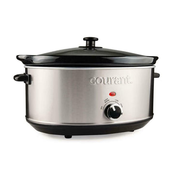 Courant 7.0 Quart Oval Stainless Steel Slow Cooker