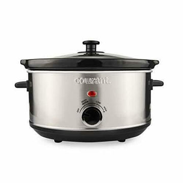 Courant Oval Slow Cooker Crock with Easy Options 3.5 Quart