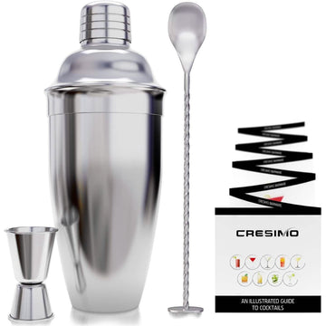 Cresimo 24 Ounce Cocktail Shaker Bar Set