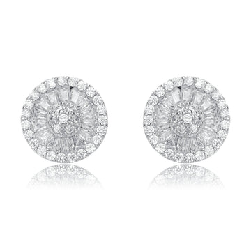 Cubic Zirconia Stud Earrings