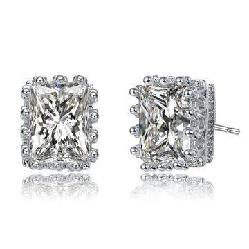 Cubic Zirconia Stud Earrings