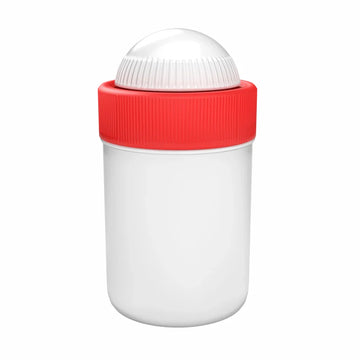 SAMIX™ Compounding Jar, 50 mL, White with Red Lid (Case of 100)