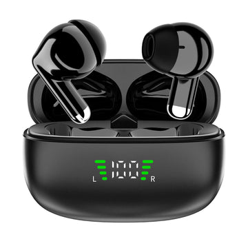 HSQFBHS Ear Earbud Wireless Bluetooth 5.3Earphone Bass Stereo Earbud with LED Display IP7 Waterproof in Ear Earbud Active Noise-canceling Fashion Earphone