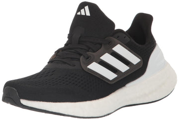 adidas Mens Pureboost 23 Sneaker Core Black/White/Carbon 6.5