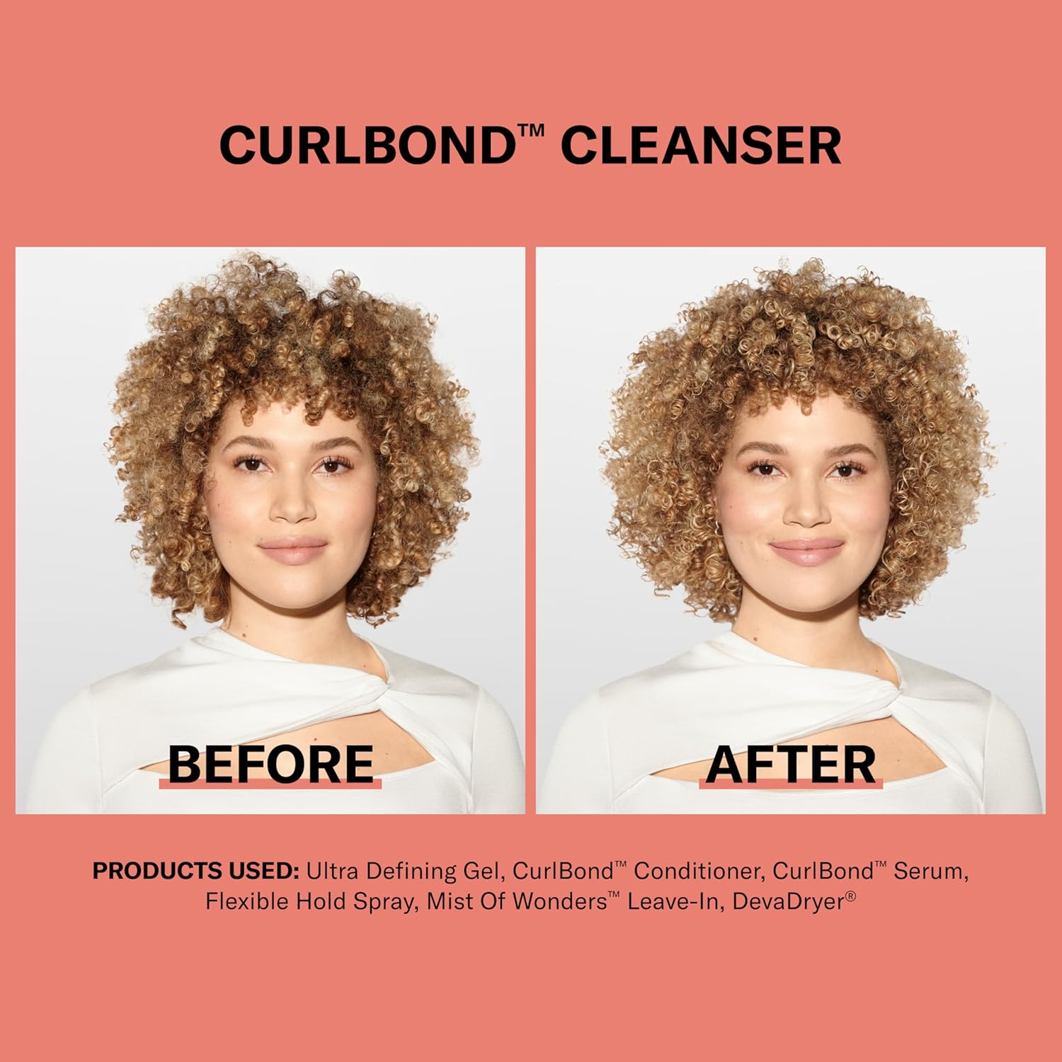DevaCurl CurlBond Re-Coiling Mild Lather Cleanser 32 fl oz