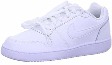 Nike Womens Ebernon Low Sneaker White/White 12 Regular US