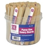 DL Pro-8  Pcs. Purse Size Emery Boards in a Display EA