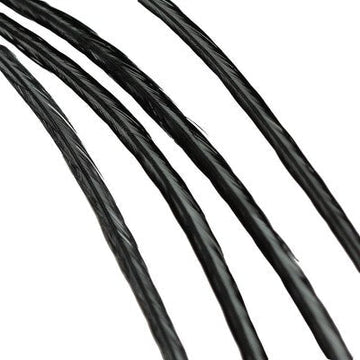 Donna Bella Hair Extension Feathers, Solid Black, 7-30cm. Free Delivery