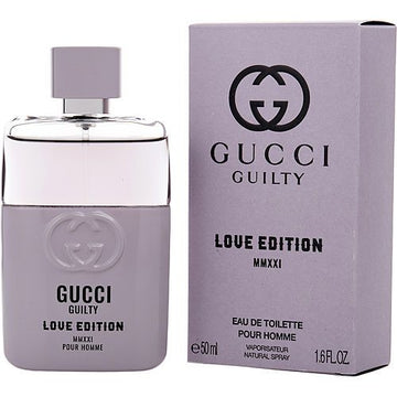 GUCCI GUILTY LOVE EDITION by Gucci EDT SPRAY 1.7 OZ (MMXXI BOTTLE)