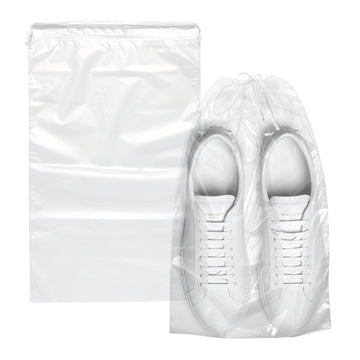 Clear Drawstring Bag, 12 x 18 Inches. Pack of 1000 Clear Plastic Drawstring Bags. 2 Mil Drawstring Clear Plastic Bags. Waterproof Clear Plastic Bags Drawstring for Cosmetics, Toiletries