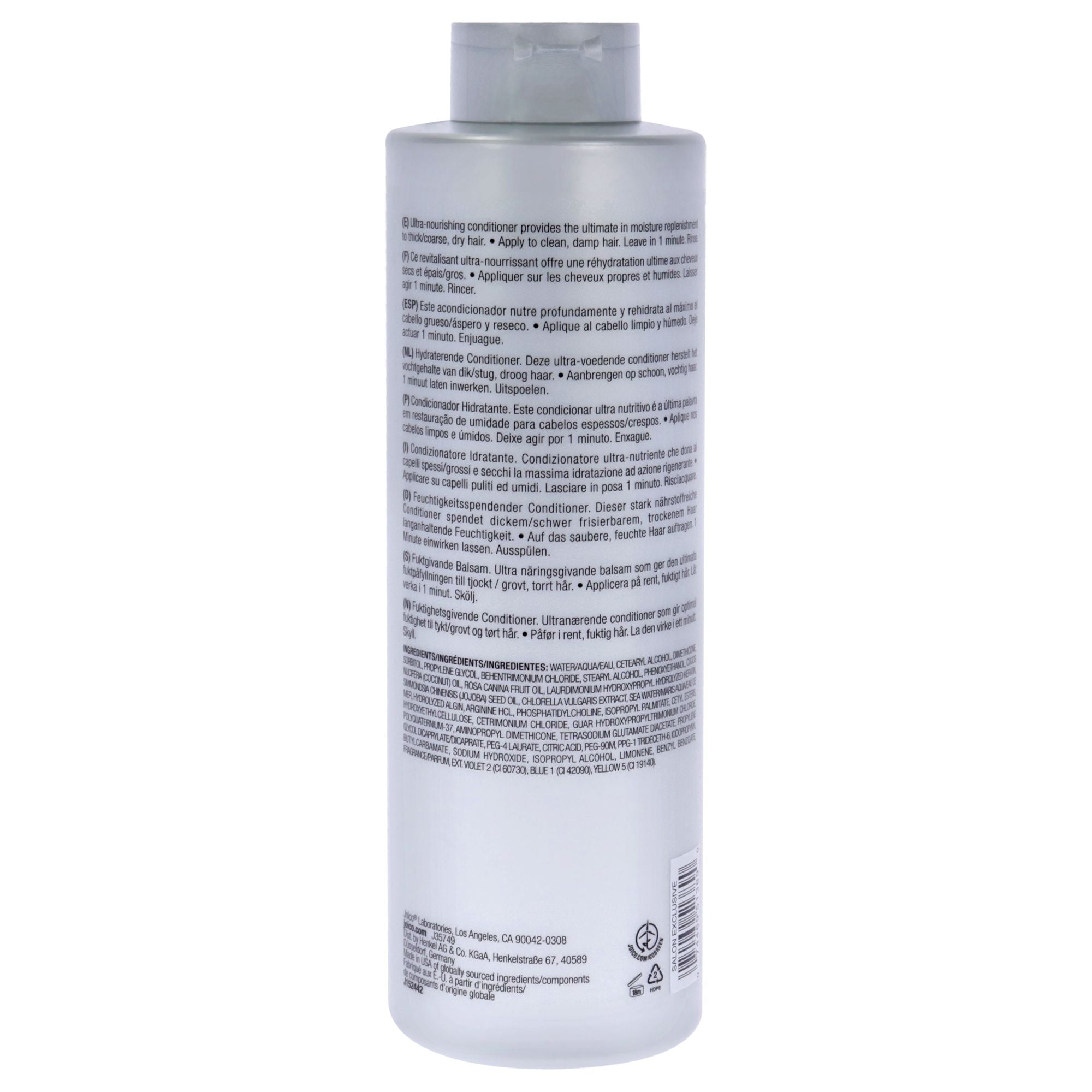 Moisture Recovery Conditioner by Joico for Unisex - 33.8 oz Conditioner