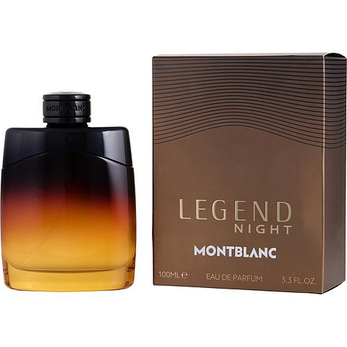 MONT BLANC LEGEND NIGHT by Mont Blanc EAU DE PARFUM SPRAY 3.3 OZ (NEW PACKAGING)