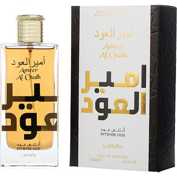 LATTAFA AMEER AL OUDH INTENSE OUD by Lattafa EAU DE PARFUM SPRAY 3.4 OZ