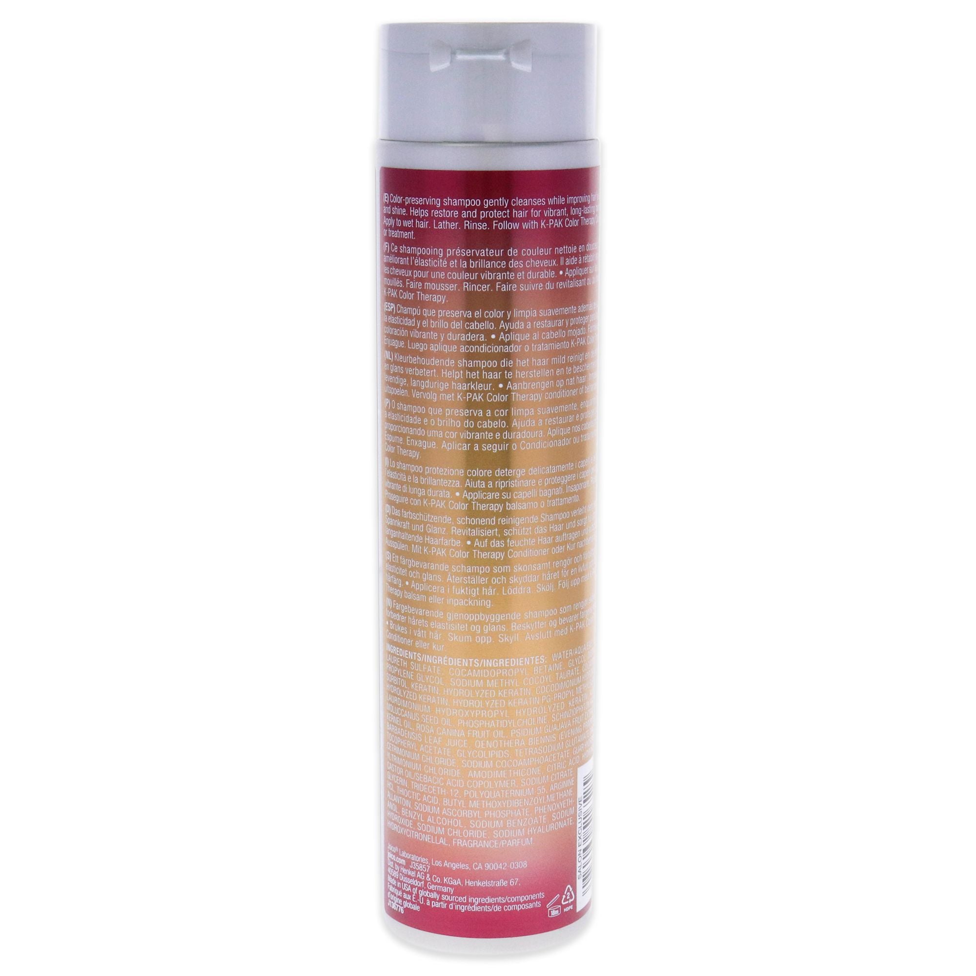 K-Pak Color Therapy Shampoo by Joico for Unisex - 10.1 oz Shampoo