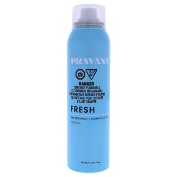 Fresh Dry Shampoo by Pravana for Unisex - 3.4 oz Dry Shampoo