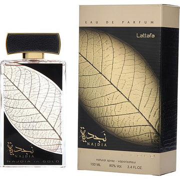 LATTAFA NAJDIA IN GOLD by Lattafa EAU DE PARFUM SPRAY 3.4 OZ