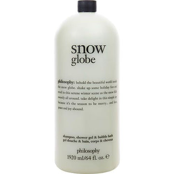 Philosophy by Philosophy Snow Globe Shampoo, Shower Gel & Bubble Bath --1920ml/64oz