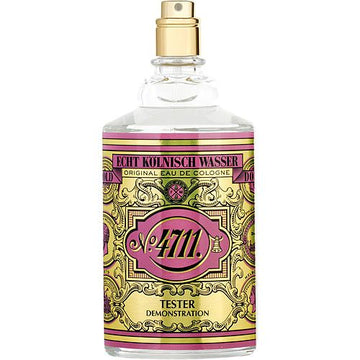 4711 FLORAL COLLECTION ROSE by 4711 EAU DE COLOGNE SPRAY 3.4 OZ *TESTER